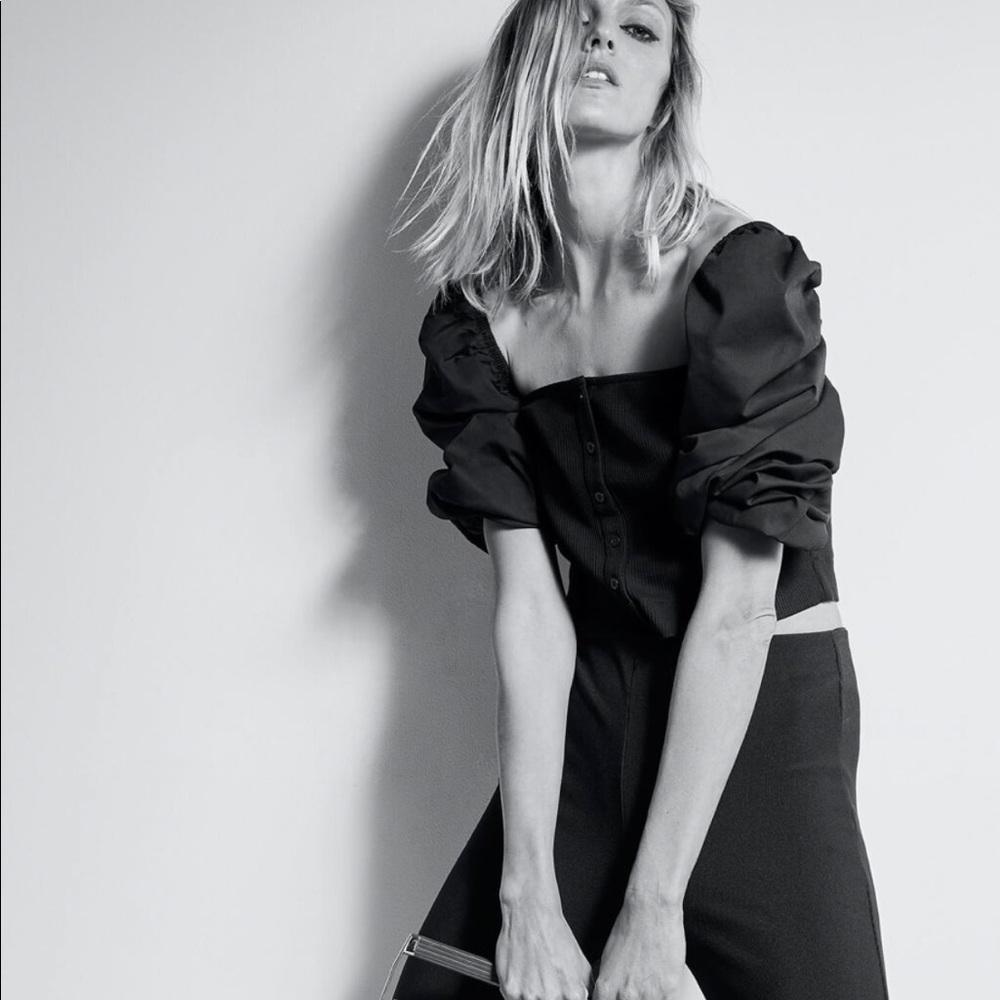 Zara Puff Sleeve Top